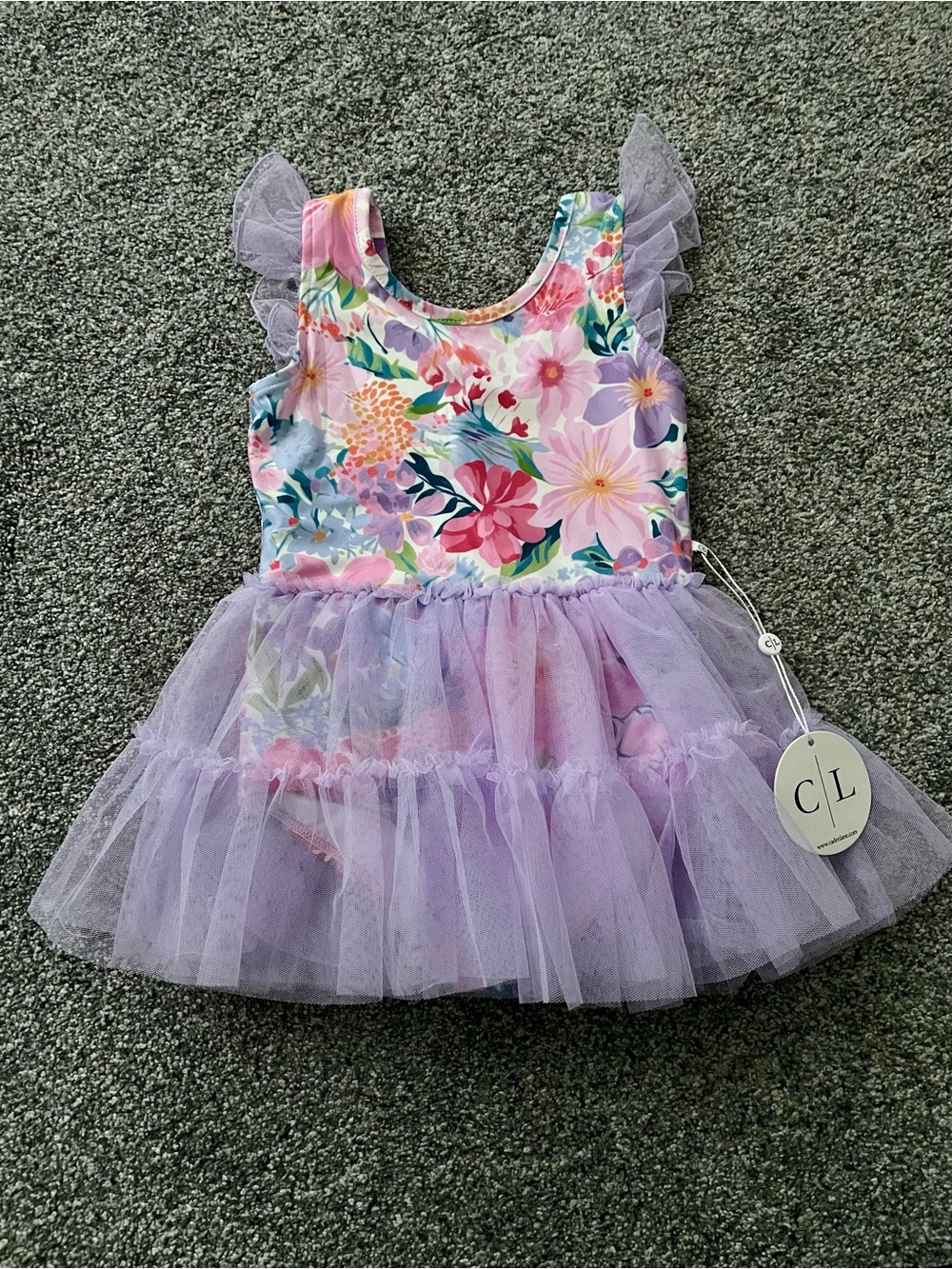 Caden Lane Ruffle Skirt Leotard NWT - Picture 4 of 4